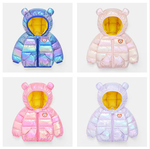 Chaqueta Ligera para Niños y Niñas, Diseño Invernal, Color Azúcar - Product Image 6