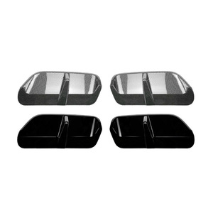 สปอยเลอร์กันชนหลัง BMW X1 U11 M Sport 2023+ สีดำเปียโน ลายคาร์บอนไฟเบอร์ ติดตั้งด้วยกาว - Product Image 4