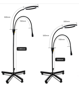 2-in-1 <b>Star</b> Design UV <b>LED</b> Light for Eyelash Grafting - Dual White Light Speed Curing - Product Image 1