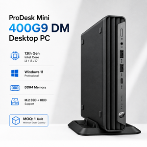 ขายส่งคอมพิวเตอร์ตั้งโต๊ะ ProDesk Mini 400G9 DM รุ่นดั้งเดิม ปี 2025 ระบบปฏิบัติการ Win11 ชิปประมวลผล Intel Core รุ่นที่ 13 I3 I5 I7 คอมพิวเตอร์ขนาดเล็กสำหรับธุรกิจ รองรับ DDR - Product Image 1
