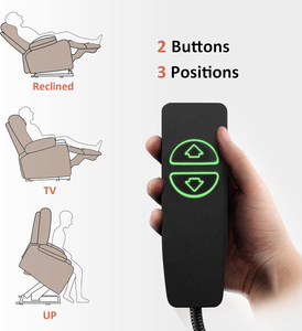 Chất lượng tốt nhất màu nâu sẫm da trung bình 3 vị trí massage ngồi có thể ngả ghế <span class=keywords><strong>sofa</strong></span> với chủ sở hữu cốc - Product Image 3