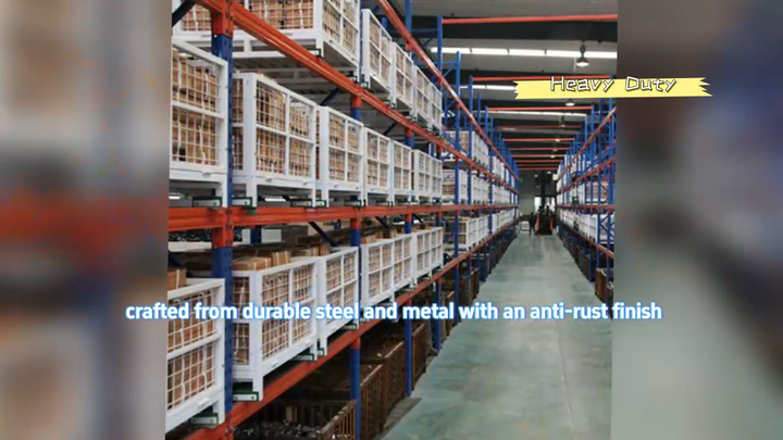 Heavy Duty Industrial Metal Storage Rack 5-Layer Drive-In Selective ...