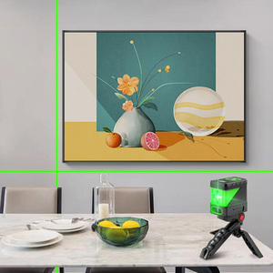 מיני 2-קו לייזר ירוק רמה אנכית & קו צלב אופקי חזק קרן לייזר אלחוטי - Product Image 6