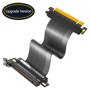 แบรนด์ที่ดีที่สุด Pciexpress X16 ถึงอะแดปเตอร์ Pci Pci-E 16X <span class=keywords><strong>สาย</strong></span>เคเบิลขยายแบบยืดหยุ่น <span class=keywords><strong>PCIE</strong></span> <span class=keywords><strong>4.0</strong></span> (180 องศา) การ์ดขยาย GPU - Product Image 3