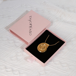 304 316 Gold plated spiral pendant Spiral pendant <b>necklace</b> <b>chain</b> Minimalist gold pendant <b>necklace</b> Unisex gold pendant <b>necklace</b> - Product Image 3