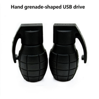 Clé USB 2.0 Créative et Amusante en Forme de Mini Grenade, Clé USB 16 Go, Offre Spéciale