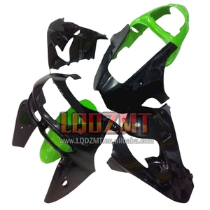 Carrosserie OEM pour <span class=keywords><strong>KAWASAKI</strong></span> <span class=keywords><strong>NINJA</strong></span> ZX9 ZX 9R 9 R <span class=keywords><strong>900</strong></span> CC ZX9R 98 99 47LQ.52 900CC ZX900 ZX-9R Vert noir <span class=keywords><strong>1998</strong></span> 1999 Carénage d'injection - Product Image 1