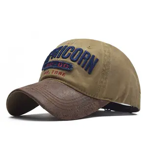 High Quality Custom Logo Baseball Caps Professional Manufacturer Vintage Cap
