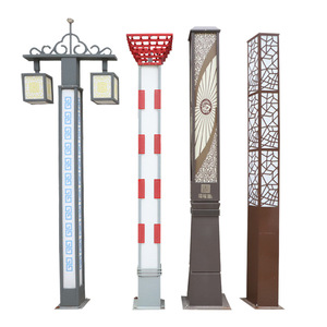 Lampe solaire LED de jardin à double tête IP65, éclairage extérieur pour allée, lumière blanc chaud, contrôle par capteur, corps en alliage d'aluminium, utilisation paysagère - Product Image 1