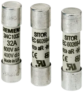 3NC1 fuse 8A 600VAC/700VDC aR 10X38mm SITOR cylindrical fuse link 3NC1008