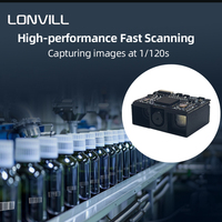 Máquina Expendedora Automática LONVILL con Escaneo de 360°, Software de Seguimiento de Inventario, Código QR, Transportador, Montaje Fijo, Escáner QR OEM