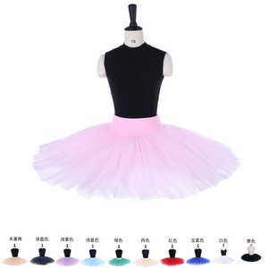 تنورات رقص للفتيات الأكثر مبيعًا 8 طبقات مع لباس داخلي أداء رقص الباليه تنورات توتو للنساء - Product Image 2