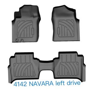 โรงงานผลิตพรมปูพื้นรถยนต์แบบสั่งทำพิเศษ ปิดคลุมเต็มพื้นที่ เป็นมิตรกับสิ่งแวดล้อม แบบ 3 มิติ สำหรับรถยนต์นิสสัน นาวาร่า ปี 2014 ขึ้นไป - Product Image 1