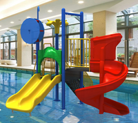 Das Neueste Patentierte Design Maßgefertigte Schwimmbad-Außenwasserrutsche für Kinder, Wasserpark-Vergnügungspark-Ausrüstung
