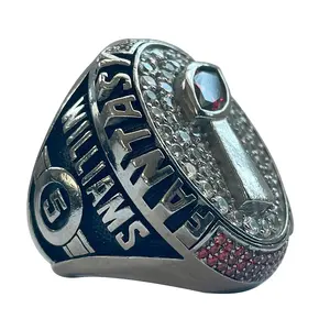 Design personalizado superbowl ases fantasia campeonato anel touros profissional florida estado campeonato anel