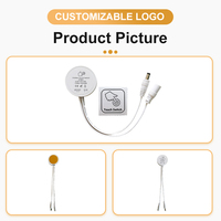 SHINECHIP STD01 DC12V/24V 5A 60W IP20 CCT Dimbare Smart Touch Sensor Schakelaar 5cm Detectiebereik ABS Materiaal voor Hotelkast