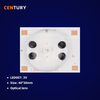CENTURY 3V 6V 2W SMD3030/5050 LED Strip Lampu Latar 2700-6500K 90 Lm/W DC12V/24V untuk Perbaikan TV 32-65 Inch Universal Aluminium CRI