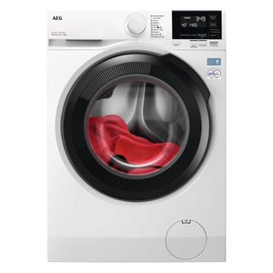 เครื่องซักผ้าฝาหน้า AEG 9 กก. 1400 รอบต่อนาที ProSense สีขาว ประหยัดพลังงานระดับ A - Product Image 1