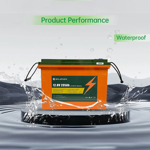 Chất lượng tốt 12.8V 205ah 25.6V chu kỳ sâu Lithium sắt Phosphate Pin 200AH dẫn axit để pin lithium - Product Image 4