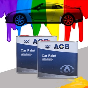 Glitter Gold Pearl Auto <b>Paint</b> 1K Base Color Coat Acrylic Pigment High Solid Car <b>Paint</b> With Metallic Silver Colors - Product Image 6