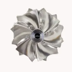 S400 171691 74.53/101.44mm 6+6 blades Turbo milling/aluminum 2618/billet compressor wheel for 171702(S400SX4-75) 176806