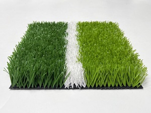 Gazon artificiel écologique sans remplissage pas cher 40-60mm, gazon de football personnalisé pour jardin |   Gazon artificiel haute densité pour extérieur - Product Image 4