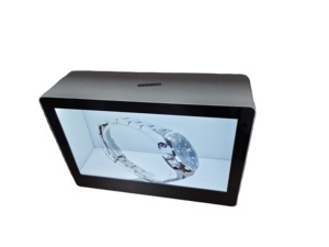 Pantalla LCD Transparente de 13.3 Pulgadas, Cartel Digital con Tecnología Táctil Capacitiva para Publicidad en Tiendas Minoristas y Exposiciones - Product Image 1