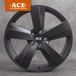 Jantes sportives en alliage d'aluminium forgées pour Porsche Cayenne, 21 et 22 pouces, <span class=keywords><strong>5</strong></span> <span class=keywords><strong>x</strong></span> 130, noir canon de fusil satiné, vente en gros - Product Image 2
