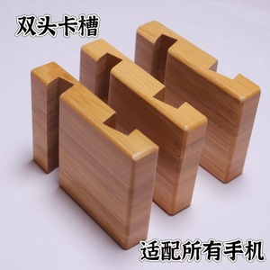 Bamboo Hollowed Out <b>Frame</b> Laser Engraving Eco Friendly Office Gift Promotional Item - Product Image 4