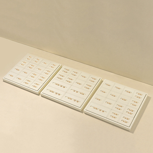 FANXI متعددة الألوان المخملية خواتم منظم المجوهرات عرض الدعائم المجوهرات - Product Image 3