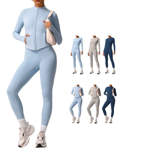 Da <span class=keywords><strong>donna</strong></span> a vita alta per il <span class=keywords><strong>Fitness</strong></span> autunno inverno si adatta a Yoga ad asciugatura rapida - Product Image 3