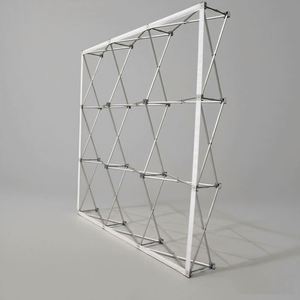 Expositor Publicitario Pop-Up 3x3m, Sublimación de Tinta, 100% Poliéster, Marco de Aluminio, Tela Tensada, Ligero, Reutilizable, Logotipo de Alta Definición - Product Image 4