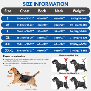 All'ingrosso stile caldo autunno inverno impermeabile addensato doppio strato collo alto riflettente a prova di neve <span class=keywords><strong>vestiti</strong></span> per cani foderati in pile - Product Image 5
