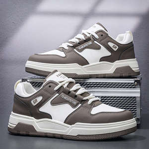 Chaussures pour hommes, nouvelles, respirantes, plateforme blanche, style décontracté, chaussures de sport, chaussures de marche - Product Image 3