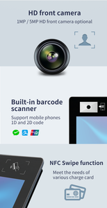 10.1 nhà hàng cửa sổ mới thu ngân Máy Nhà sản xuất máy in Android tiền mặt đăng ký POS máy màn hình cảm ứng hệ thống POS - Product Image 6