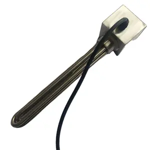 240V Electric heating element tubular immersion heater with 0-120c thermostat for water heater