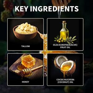 Crema Facial para el Cuidado de la Piel al por Mayor, 100g, Bálsamo Hidratante Batido de Sebo de Res y Miel para Todo Tipo de Piel - Product Image 3