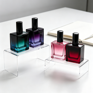 Sitio Web <span class=keywords><strong>de</strong></span> Compras en Línea: Envases Cosméticos <span class=keywords><strong>de</strong></span> Vidrio Cuadrados Transparentes con Diseño <span class=keywords><strong>de</strong></span> Escamas <span class=keywords><strong>de</strong></span> Dragón, Antiderrames, con Bomba <span class=keywords><strong>de</strong></span> Serigrafía, <span class=keywords><strong>de</strong></span> Guangdong - Product Image 3
