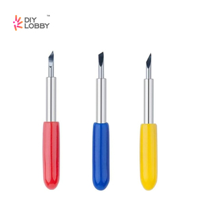 Diylobby Lot de 3 lames multi-angles 30 ° 45 ° 60 ° pour <span class=keywords><strong>Cricut</strong></span> <span class=keywords><strong>Maker</strong></span> avec pointes de rechange à coupe fine - Product Image 1