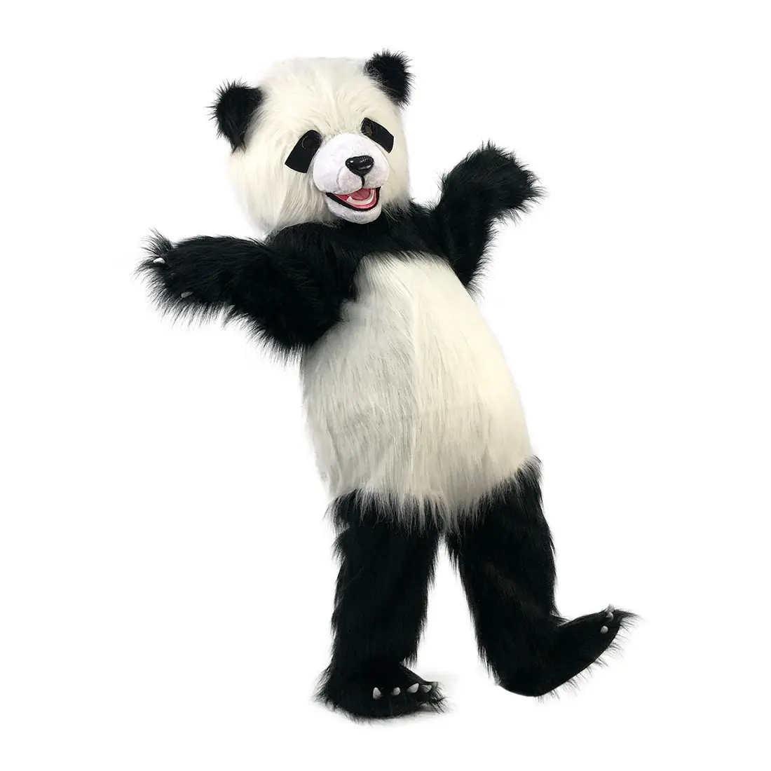N192 पशु कॉस्टयूम Cosplay के लिए फैंसी पार्टी पोशाक पांडा शुभंकर वेशभूषा वयस्क