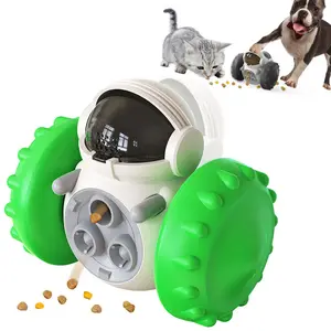 Factory hot sale slow feeding food dispenser dog puzzle plastics interactive pet feeder