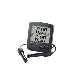 Moniteur électronique numérique PH-02726 3-en-1 haute précision PH, TDS, EC multiparamètres avec grand écran double de 3.5 pouces - Product Image 1