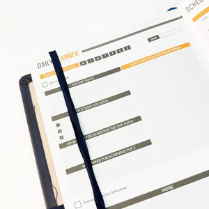 สมุดบันทึกปกหนังแข็งแบบกำหนดเองพร้อมออกแบบโลโก้ - Product Image 5