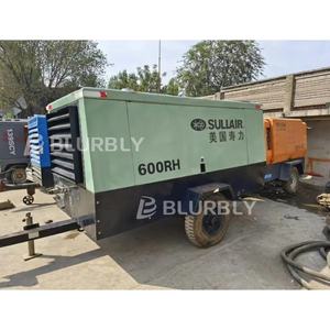 סולאיר 600rh יחיד שלב אחד שקט בלילות לחץ דם קידוח 17.2bar חליפת שריון מדחסים ניידים - Product Image 3