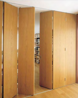Offre Spéciale porte pliante porte intérieure en bois fournisseur supérieur villa de luxe portes de chambre conception personnalisée de haute qualité