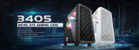 Tecnomall casing Pc komputer Desktop Gaming Micro Atx kualitas tinggi Penjualan Terbaik
