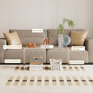 <span class=keywords><strong>Table</strong></span> <span class=keywords><strong>basse</strong></span> <span class=keywords><strong>en</strong></span> acrylique, <span class=keywords><strong>table</strong></span> <span class=keywords><strong>basse</strong></span> transparente <span class=keywords><strong>en</strong></span> Lucite à assembler pour <span class=keywords><strong>salon</strong></span>, <span class=keywords><strong>table</strong></span> centrale rectangulaire <span class=keywords><strong>en</strong></span> <span class=keywords><strong>plexiglas</strong></span> effet cascade - Product Image 4