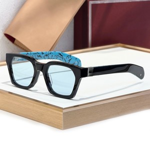 STERETT Lunettes de soleil unisexes complètes, polarisées UV400, de luxe léger, turquoise, pour les vacances, mode de niche japonaise artisanale transfrontalière - Product Image 5