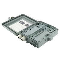 Caja Terminal de Acceso de Fibra Óptica para Interiores ODP FAT FDB de 12 Núcleos, Venta al por Mayor de Fábrica, Terminación de Información FTTH para Redes 4G
