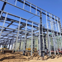 Planta de Estructura de Acero Q355B, Estructura de Alta Resistencia, Fácil Montaje, Entrega en 30 Días para Oriente Medio